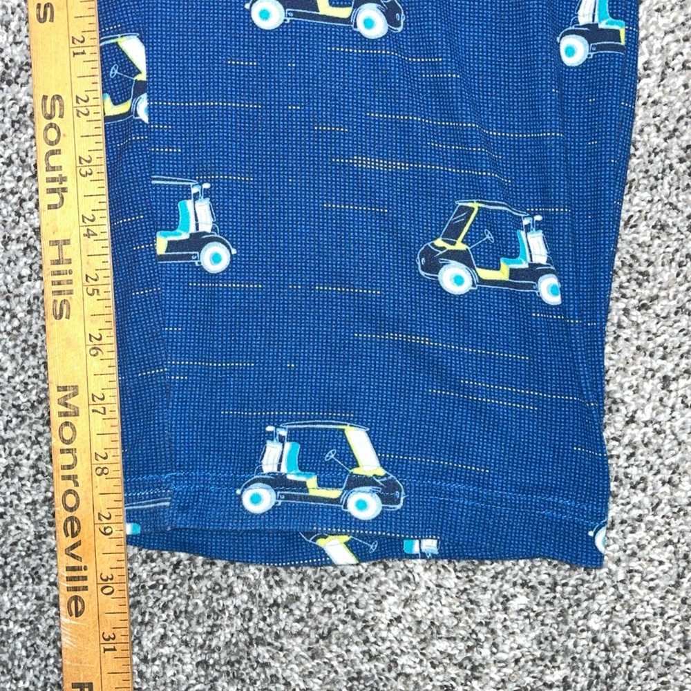 PGA TOUR Men's Golf Cart Pajama Pjs Lounge Pants Blue Size Large Soft - Picture 7 of 9